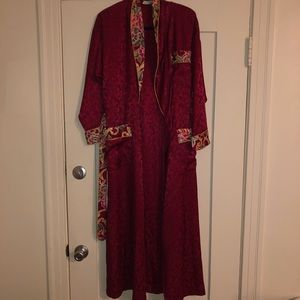 Christian Dior Loungewear Vintage Robe Petite/Sm